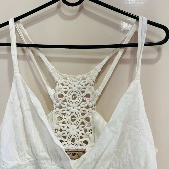 White cotton dress - Picture 4 of 9